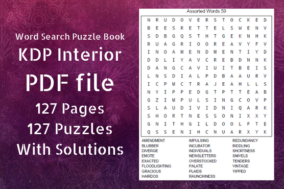 Exploring KDP Word Search Puzzles Activity for Your Publishing Needs
