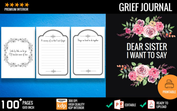 Grief Journal Workbook: A Healing Companion for Your Journey