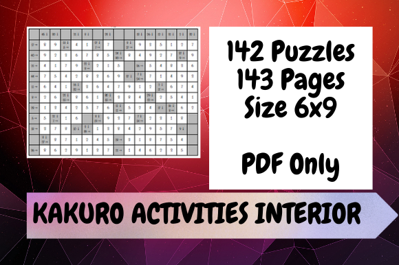 KDP Kakuro Puzzles Activity Book: A Comprehensive Guide