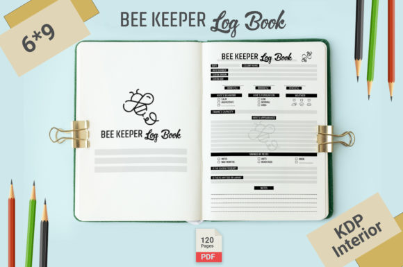 Mastering Beekeeping with the Bee Keeper Log Book KDP Interior