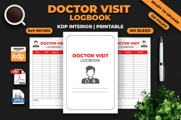 Maximize Your KDP Business with Doctor Visit Logbook