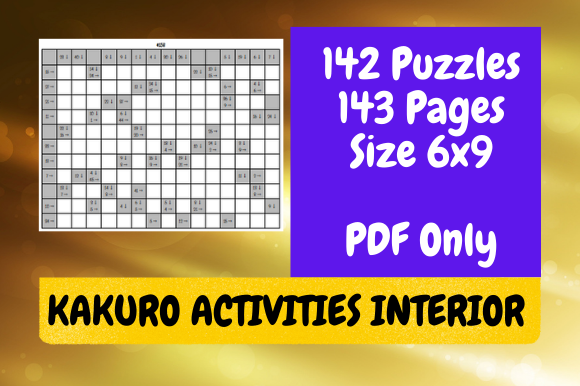Strategic Use of Kakuro Puzzles Activity Book for Enhanced Productivity and Creativity