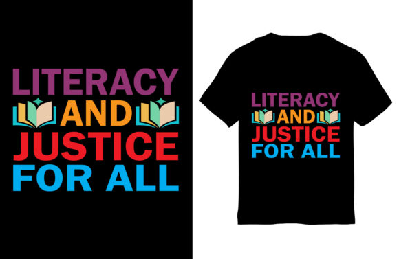 Strategic Use of Reading T-Shirt Design for Literacy and Justice